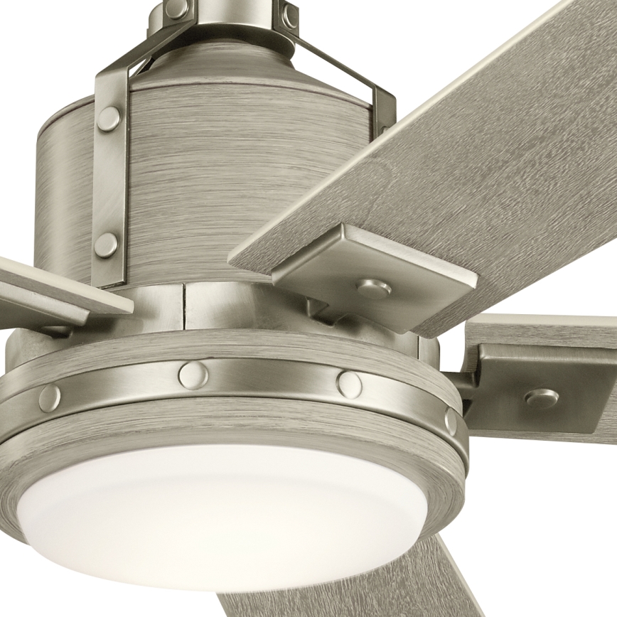 Kichler - LED dimbare plafondventilator COLERNE LED/10W/230V + afstandsbediening