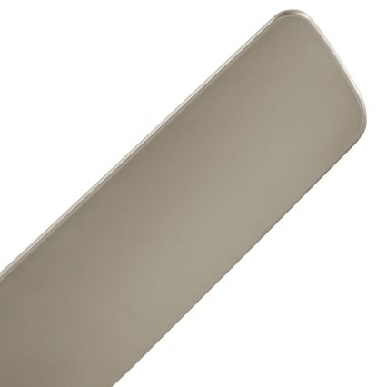 Kichler - LED dimbare plafondventilator ERIS LED/10W/230V mat chroom IP44 + afstandsbediening