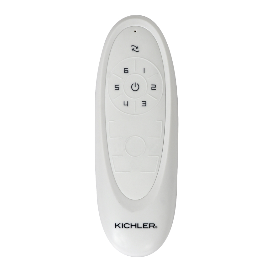 Kichler - Plafondventilator LEHR IP44 diameter 137 cm + afstandsbediening