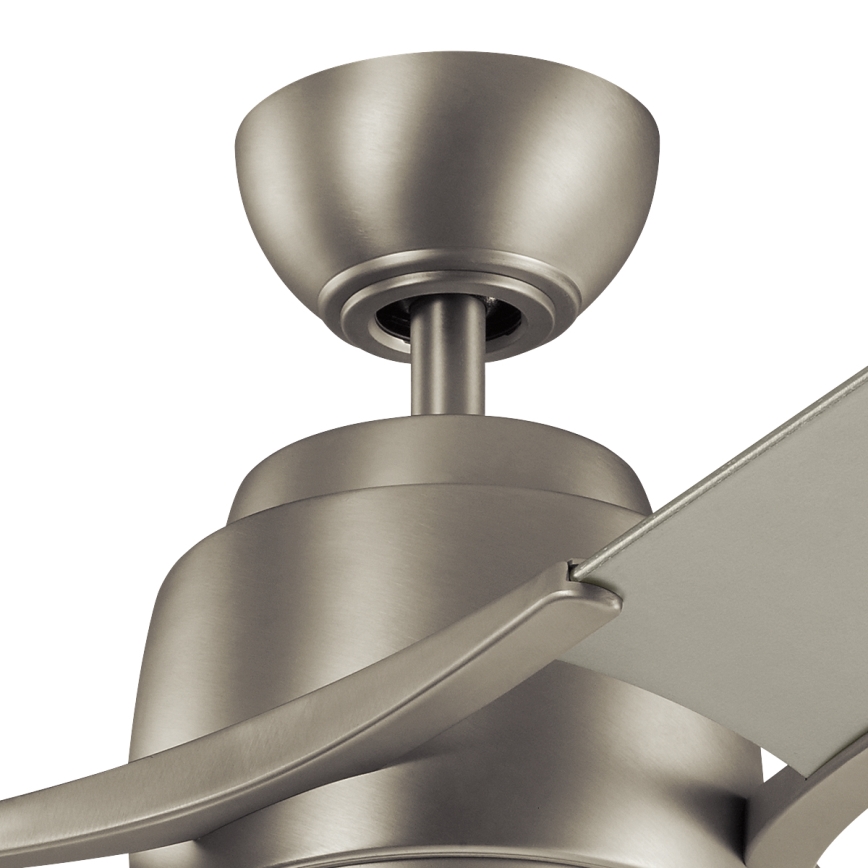 Kichler - LED dimbare plafondventilator ZEUS LED/10W/230V + afstandsbediening
