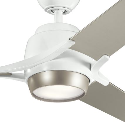 Kichler - LED dimbare plafondventilator ZEUS LED/10W/230V + afstandsbediening