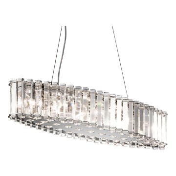 Kichler - LED Badkamerkroonluchter aan een koord CRYSTAL SKYE 8xG9/3W/230V IP44