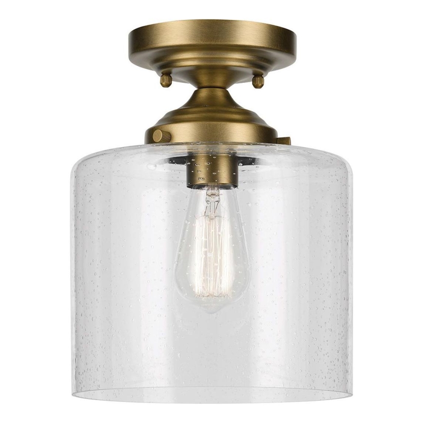 Kichler - Plafondlamp WINSLOW 1xE27/60W/230V diameter 21,6 cm messing