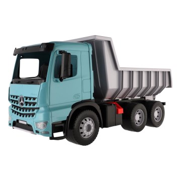 Kiepwagen Mercedes GIGA TRUCKS 65 cm blauw/grijs