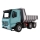 Kiepwagen Mercedes GIGA TRUCKS 65 cm blauw/grijs
