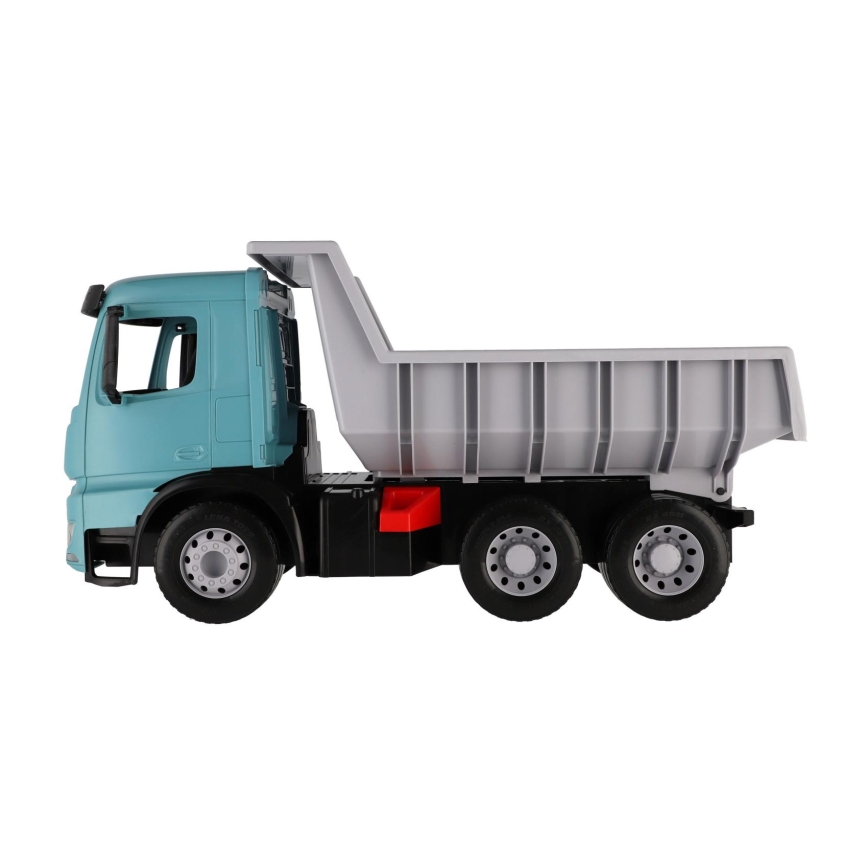 Kiepwagen Mercedes GIGA TRUCKS 65 cm blauw/grijs