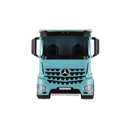 Kiepwagen Mercedes GIGA TRUCKS 65 cm blauw/grijs