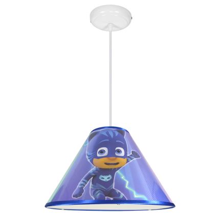 Kinder hanglamp aan een koord PJ MASK 1xE27/40W/230V