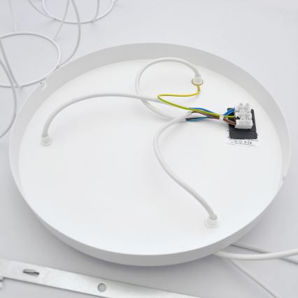 Kinder hanglamp aan een koord STARS 3xE27/15W/230V groen/wit