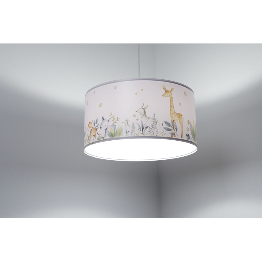 Kinder hanglamp aan een koord SWEET DREAMS 1xE27/60W/230V diameter 30 cm