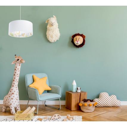 Kinder hanglamp aan een koord SWEET DREAMS 1xE27/60W/230V diameter 30 cm