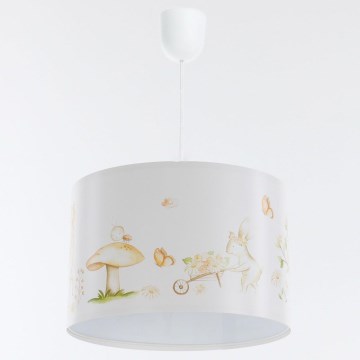 Kinder hanglamp aan een koord SWEET DREAMS 1xE27/60W/230V diameter 30 cm