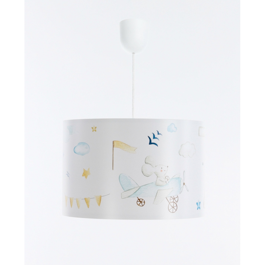 Kinder hanglamp aan een koord SWEET DREAMS 1xE27/60W/230V diameter 30 cm