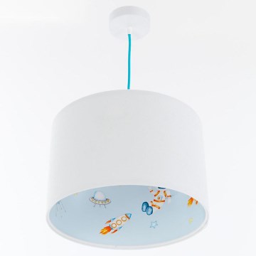 Kinder hanglamp aan een koord SWEET DREAMS 1xE27/60W/230V diameter 30 cm