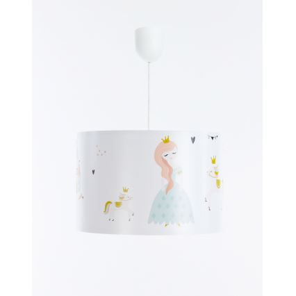 Kinder hanglamp aan een koord SWEET DREAMS 1xE27/60W/230V diameter 30 cm