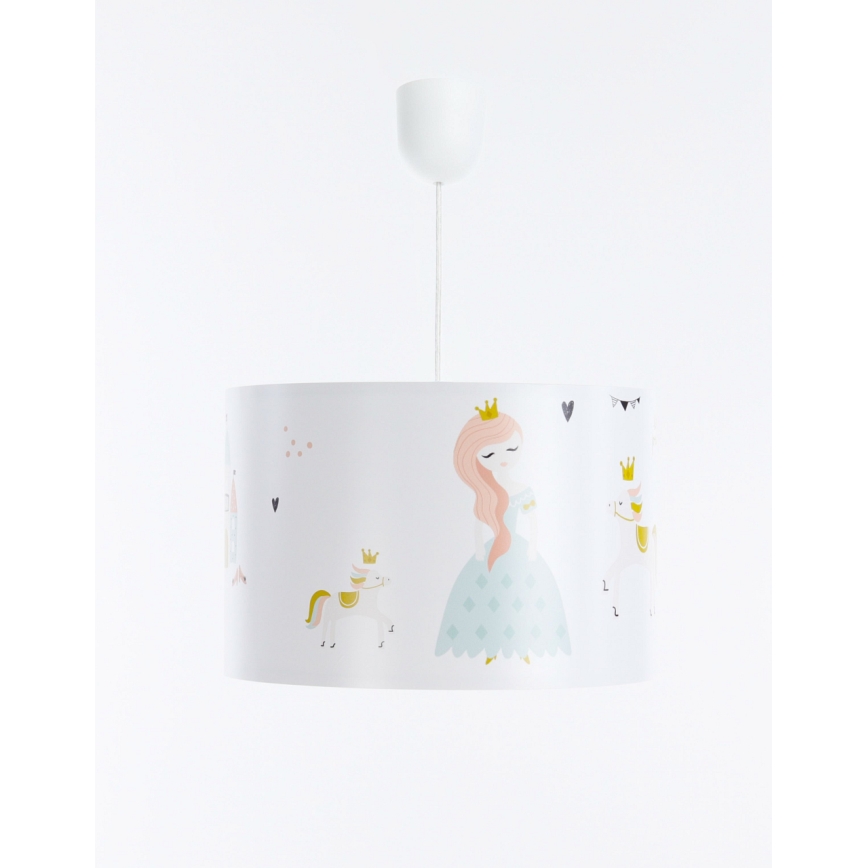 Kinder hanglamp aan een koord SWEET DREAMS 1xE27/60W/230V diameter 30 cm