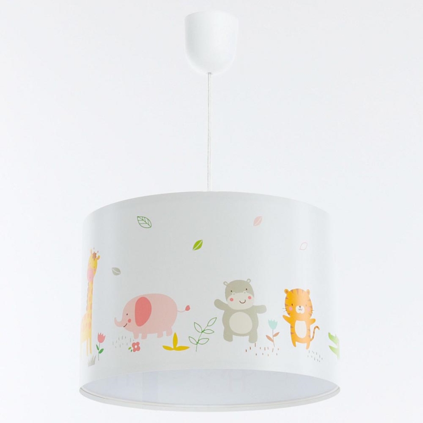 Kinder hanglamp aan een koord SWEET DREAMS 1xE27/60W/230V diameter 30 cm