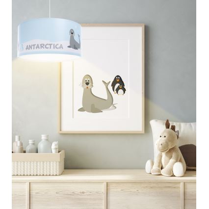 Kinder hanglamp aan een koord SWEET DREAMS 1xE27/60W/230V diameter 30 cm