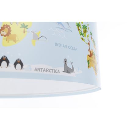 Kinder hanglamp aan een koord SWEET DREAMS 1xE27/60W/230V diameter 30 cm