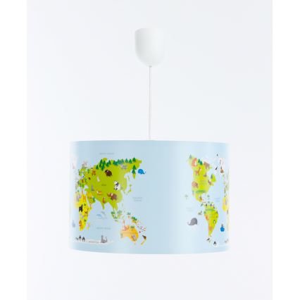 Kinder hanglamp aan een koord SWEET DREAMS 1xE27/60W/230V diameter 30 cm