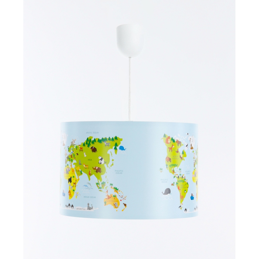 Kinder hanglamp aan een koord SWEET DREAMS 1xE27/60W/230V diameter 30 cm