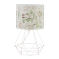 Kinder-tafellamp KIDS ROOM 1x E27/60W/230V Ø 18 cm – dinosaurus
