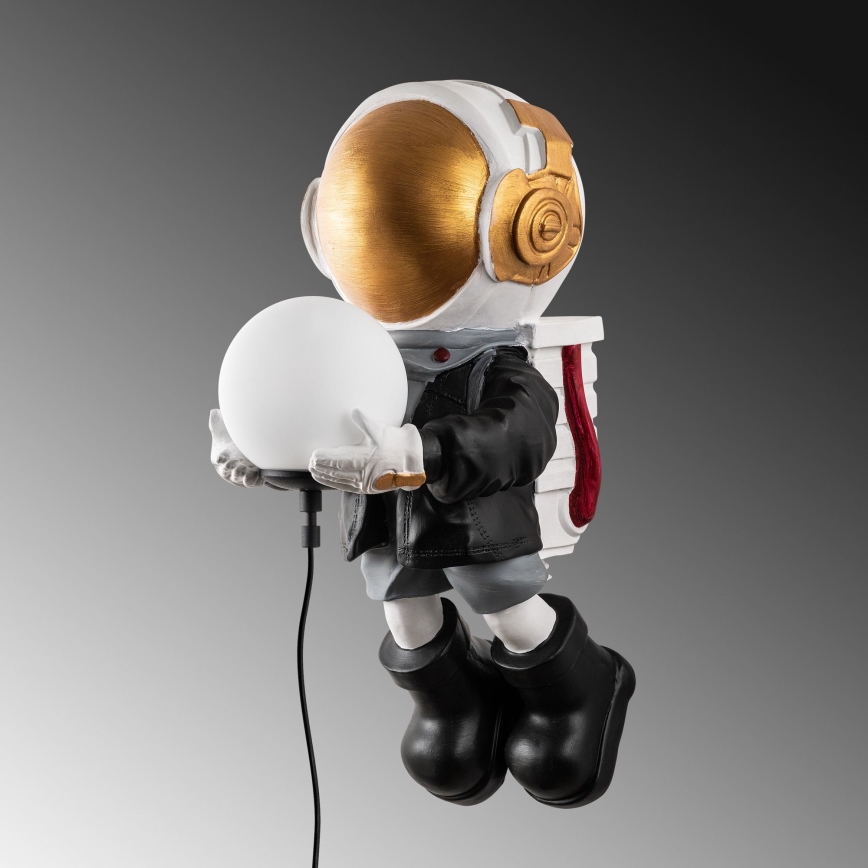 Kinder wandlamp ASTRONAUT 1xE14/40W/230V, koper