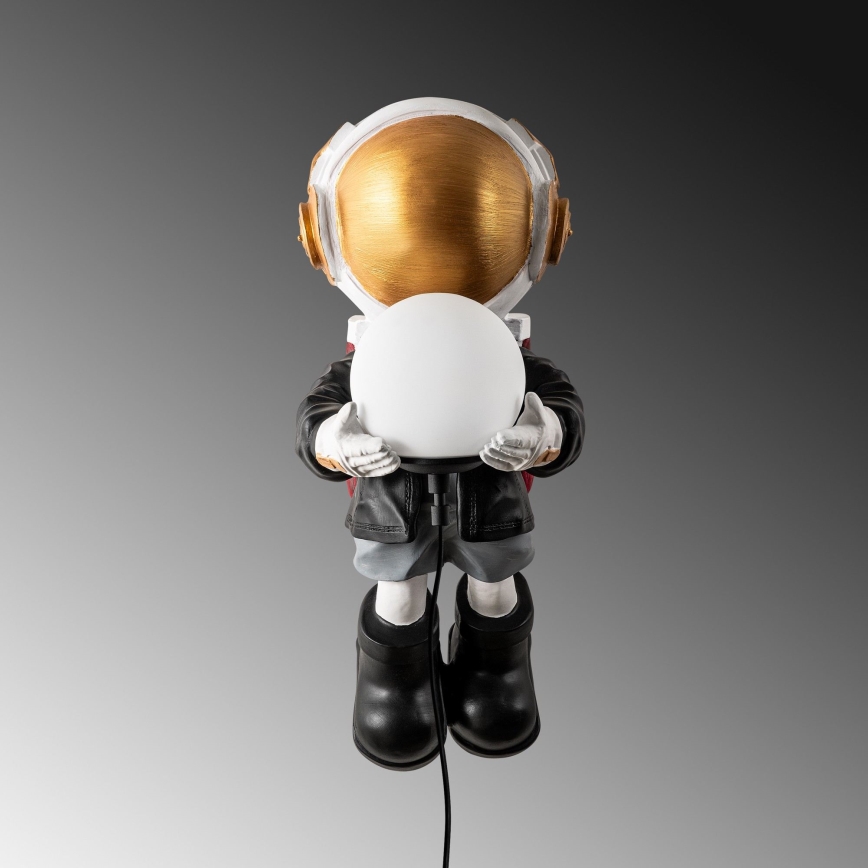 Kinder wandlamp ASTRONAUT 1xE14/40W/230V, koper