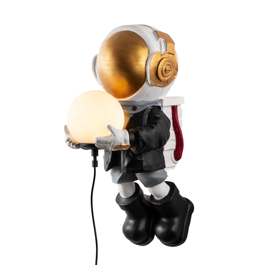 Kinder wandlamp ASTRONAUT 1xE14/40W/230V, koper