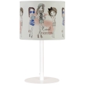 Kinderbureaulamp GIRLS VIBES 1x E27/60W/230V Ø 18 cm voor meisjes