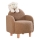 Kinderfauteuil DORY bruin