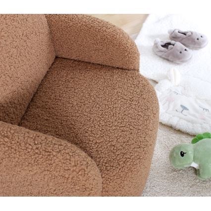 Kinderfauteuil DORY bruin