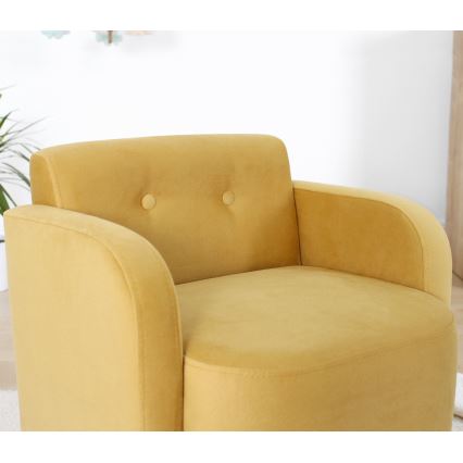 Kinderfauteuil DORY - geel