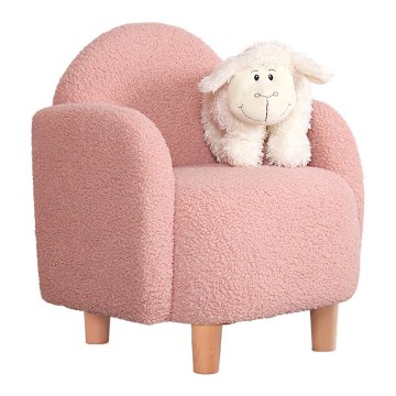 Kinderfauteuil DORY lichtroze