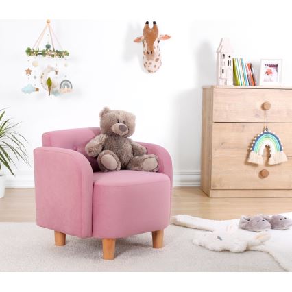 Kinderfauteuil DORY roze