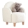 Kinderfauteuil DORY wit