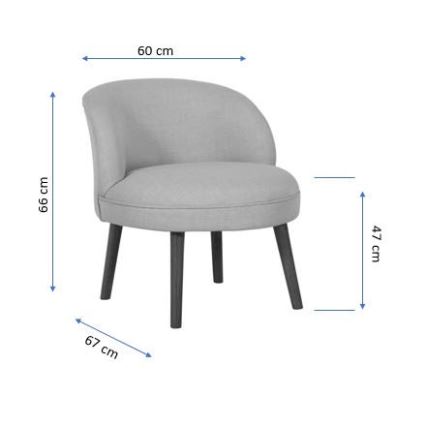 Kinderfauteuil KUNI crème
