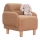 Kinderfauteuil LORY bruin