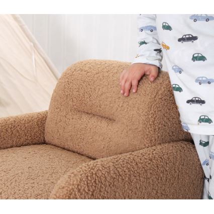 Kinderfauteuil LORY bruin