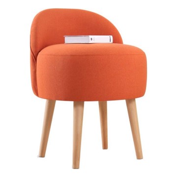 Kinderfauteuil NIKI Ø 46 cm oranje