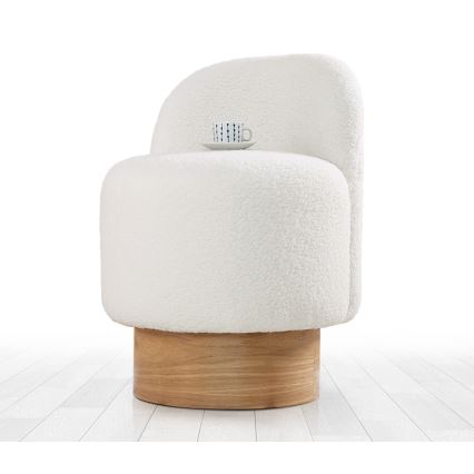 Kinderfauteuil RIKI 40 x 47 cm, wit