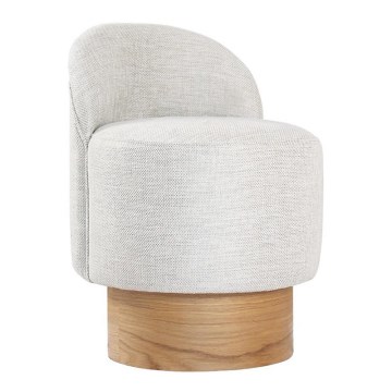 Kinderfauteuil RIKI 40x47 cm lichtgrijs