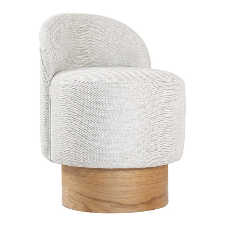 Kinderfauteuil RIKI 40x47 cm lichtgrijs