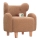Kinderfauteuil TOBI bruin