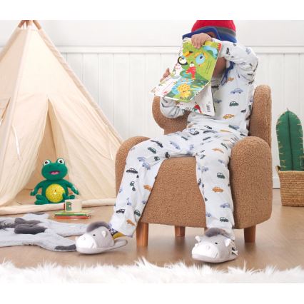 Kinderfauteuil TOBI bruin