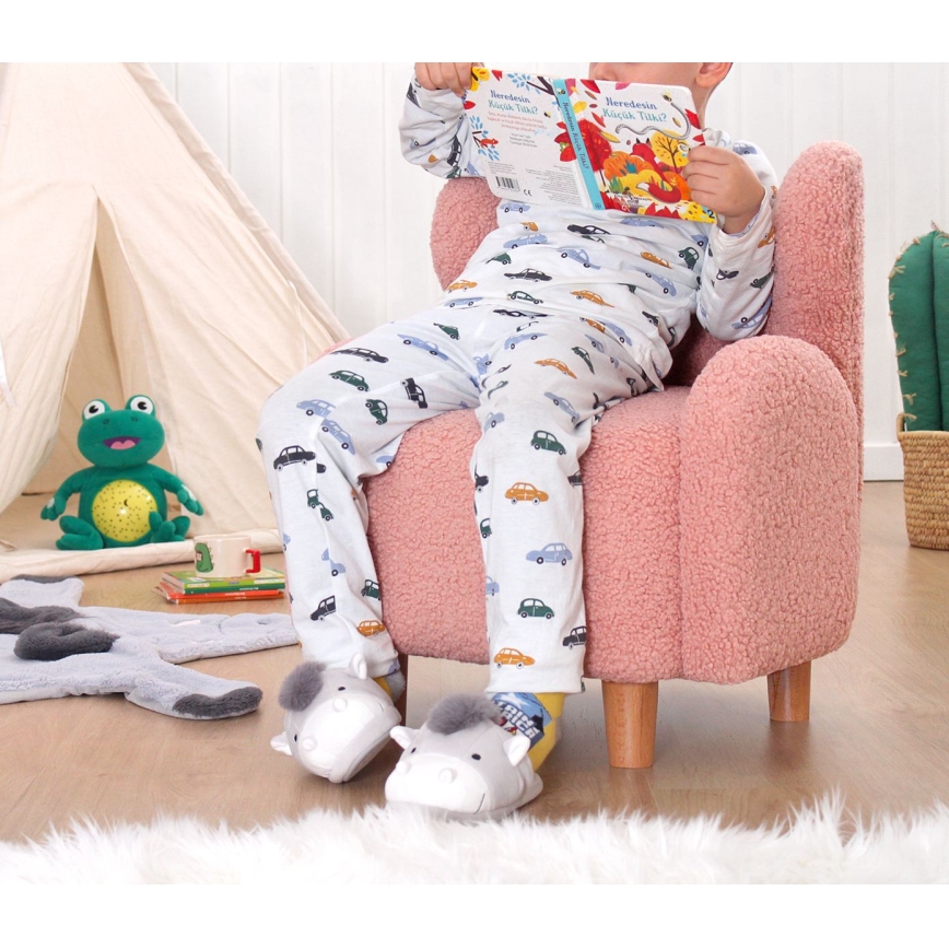 Kinderfauteuil TOBI roze