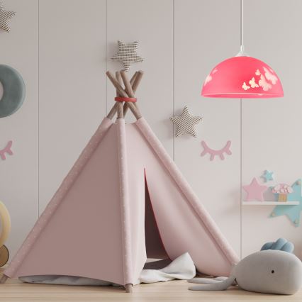 Kinderhanglamp aan koord 1xE27/60W/230V