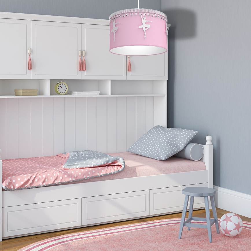 Kinderhanglamp aan koord BALETNICA 1x E27 / 60W / 230V