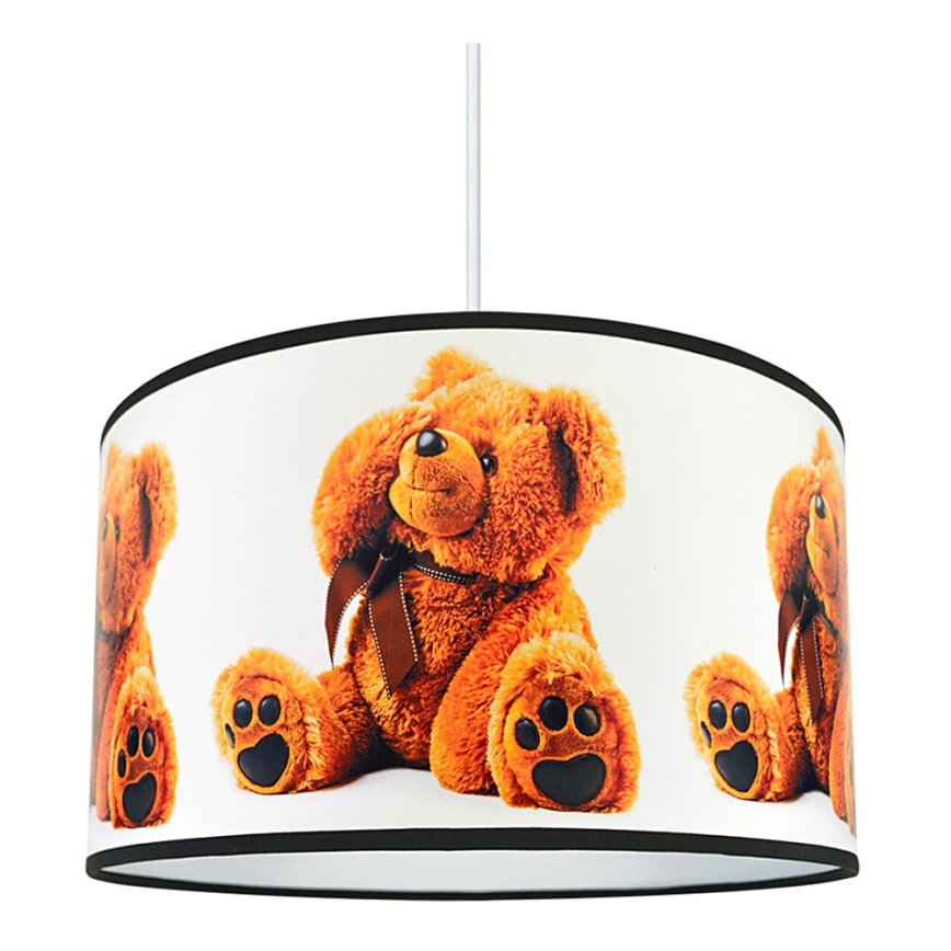 Kinderhanglamp aan koord BEARS 1xE27/60W/230V