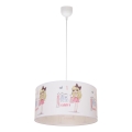 Kinderhanglamp GIRLS VIBES 1xE27/60W/230V pr. 40 cm Ik hou van mode